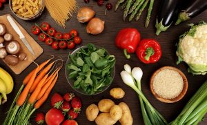 photo-of-a-table-top-full-of-fresh-vegetables-fruit-and-other-healthy-foods