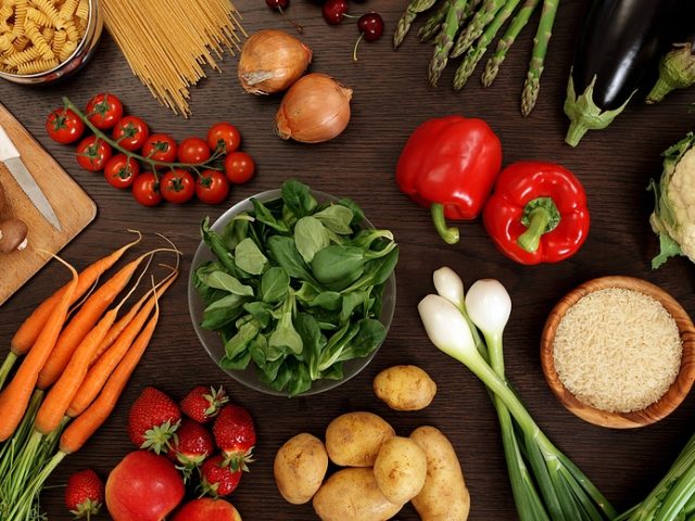 photo-of-a-table-top-full-of-fresh-vegetables-fruit-and-other-healthy-foods